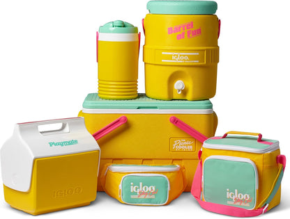 Retro Square Lunch Bag Cooler