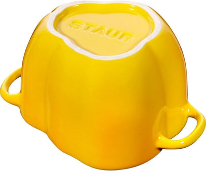 Zwilling Ceramic by Paprika Cocotte Yellow Ceramic Height 10.7 cm x Width 15.1 cm Volume 0.47 L