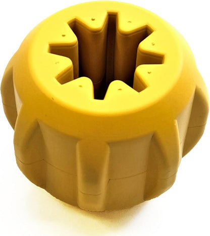 Industrial Dog Gear – Durable Dog Treat Dispenser & Chew Toy Made in USA from Non-Toxic, Pet-Safe, Food Safe Natural Rubber for Mental Stimulation, Problem Chewing, Calming Nerves & More