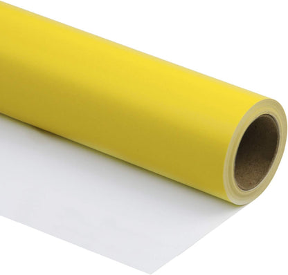 Yellow Wrapping Paper Solid Color for Wedding, Birthday, Shower, Congrats, and Holiday - 30 inches x 32.8 feet