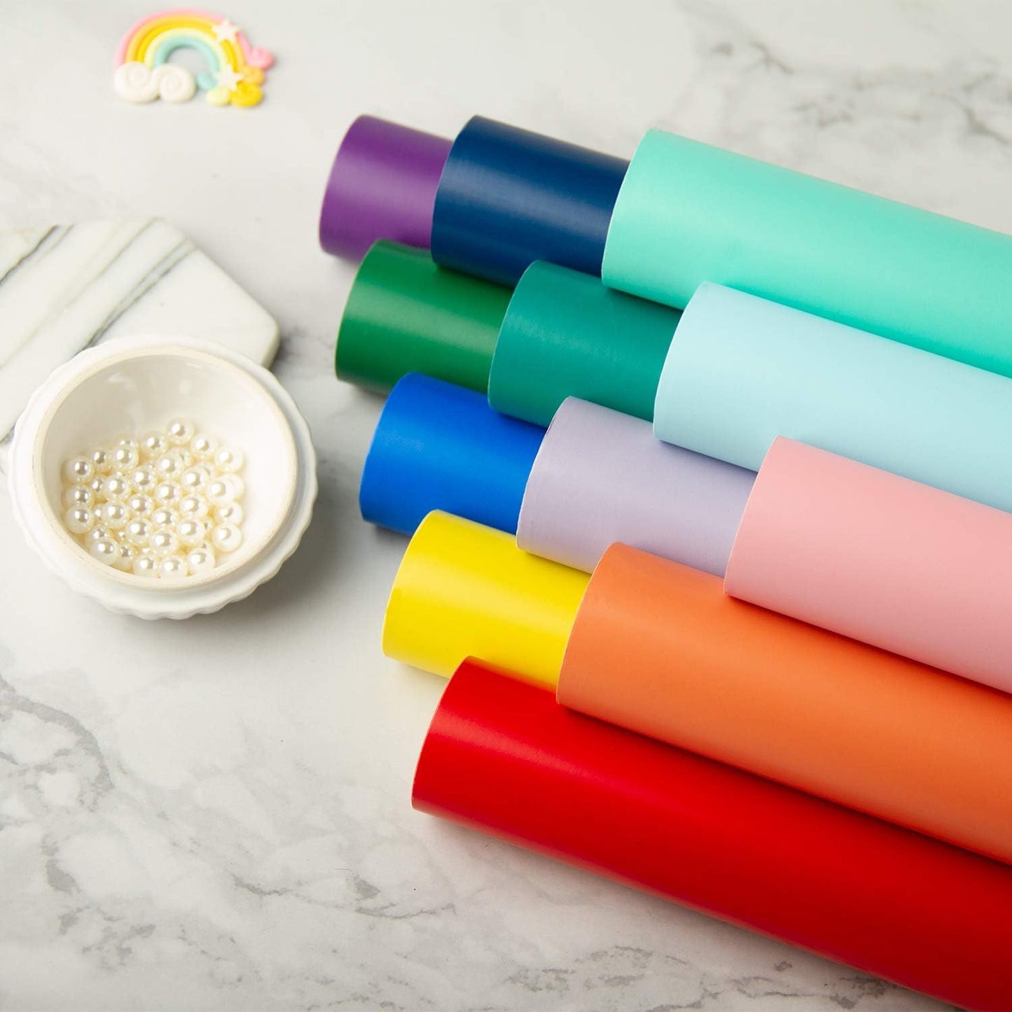 Yellow Wrapping Paper Solid Color for Wedding, Birthday, Shower, Congrats, and Holiday - 30 inches x 32.8 feet