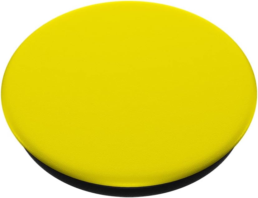 Phone Grip with Expanding Kickstand - Yellow Adhesive PopGrip
