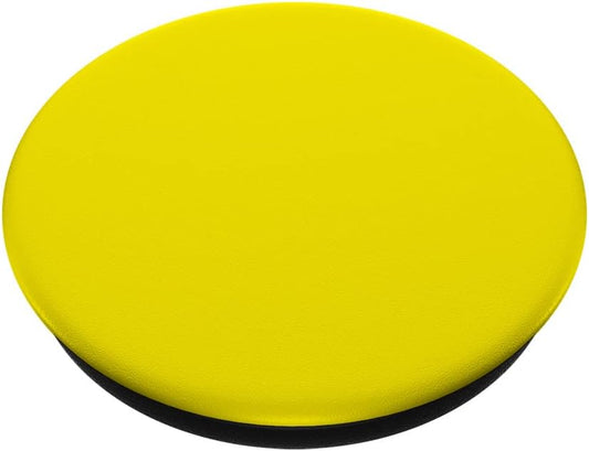Phone Grip with Expanding Kickstand - Yellow Adhesive PopGrip