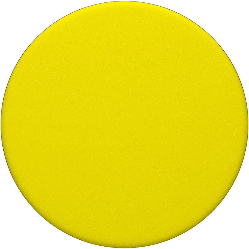 Phone Grip with Expanding Kickstand - Yellow Adhesive PopGrip