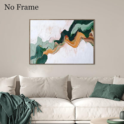 Pink Abstract Wall Art Yellow Abstract Poster Colorful Abstracts Prints Color Block Art Colorful Pastel Pink Prints Abstracts Oil Painting On Canvas Modern Yellow And White Poster 16x24inchx2 No Frame