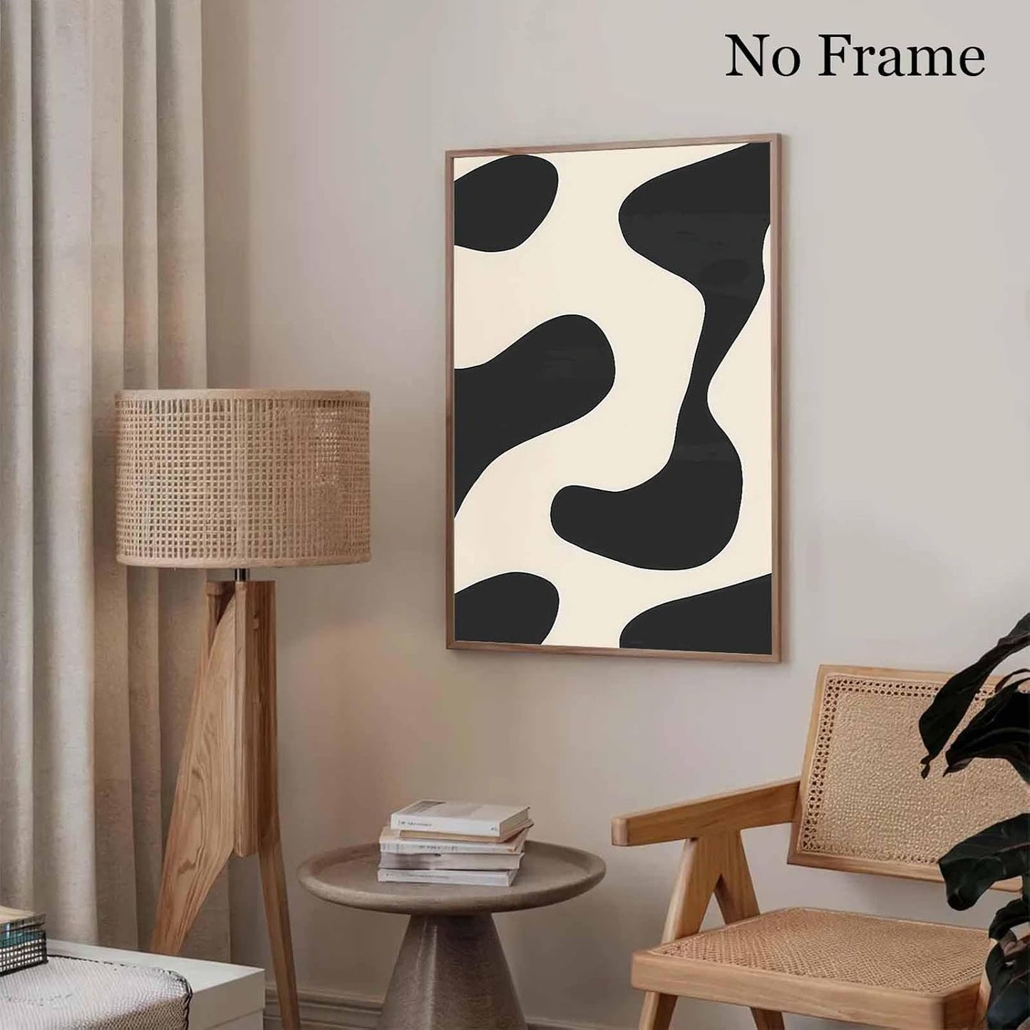 Pink Abstract Wall Art Yellow Abstract Poster Colorful Abstracts Prints Color Block Art Colorful Pastel Pink Prints Abstracts Oil Painting On Canvas Modern Yellow And White Poster 16x24inchx2 No Frame