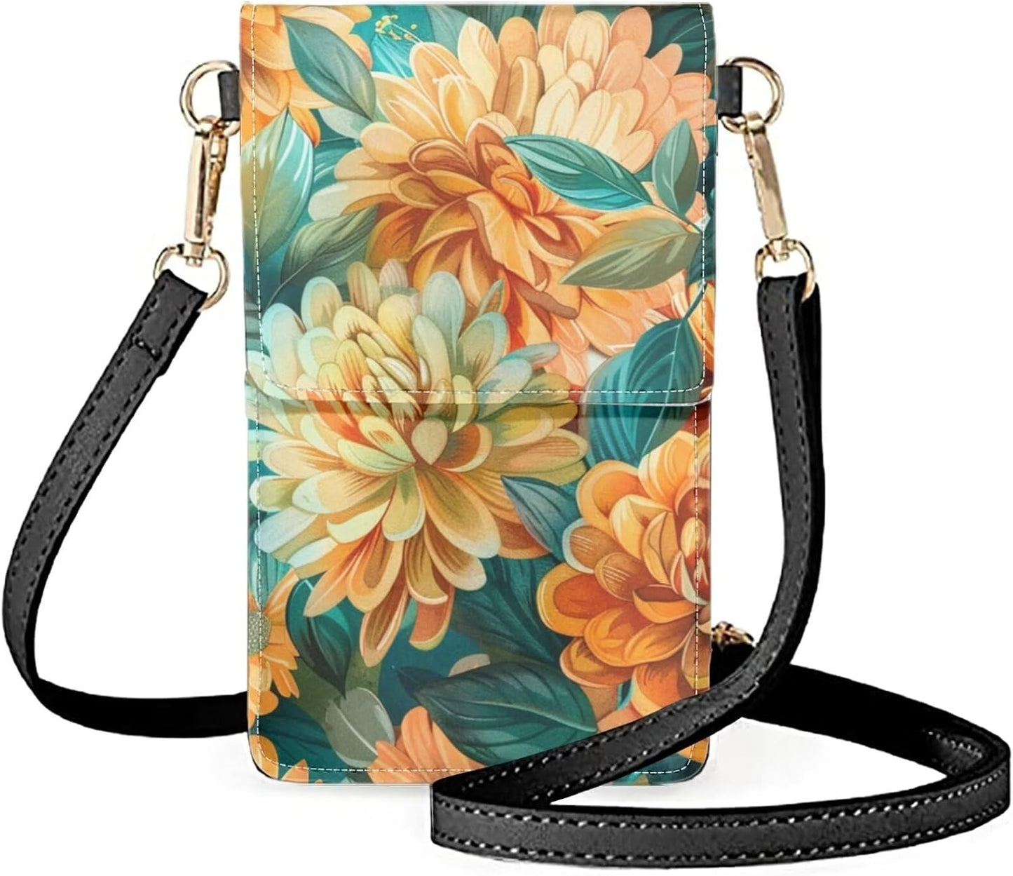 Phone Bag Sling Crossbody Phone Waterproof Bag Purse Cell Phone Wallet Purse Bag Over Shoulder Strap
