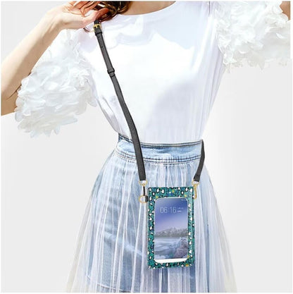Phone Bag Sling Crossbody Phone Waterproof Bag Purse Cell Phone Wallet Purse Bag Over Shoulder Strap