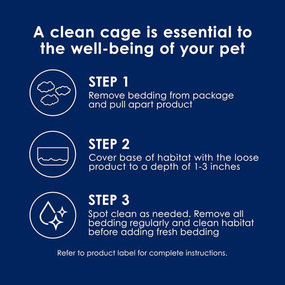 Clean & Cozy Extreme Odor Control Bedding, Made for Small Animals, 40 Liters