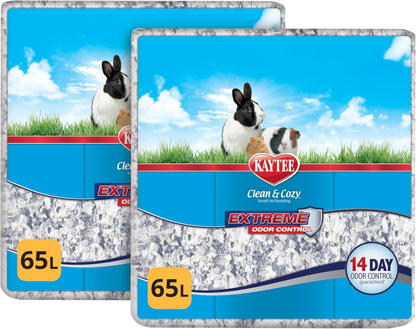 Clean & Cozy Extreme Odor Control Bedding, Made for Small Animals, 40 Liters