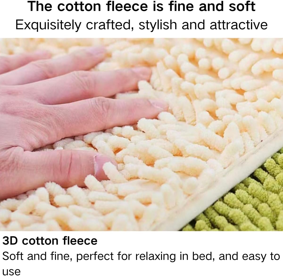 2PCS Guinea Pig Liner Washable Rabbit Cage Liner Guinea Pig Fleece Mats Reusable Bedding Pee Pads for Ferret Bunny Chinchilla Small Animals (Yellow,19.69" LX12.99 W)
