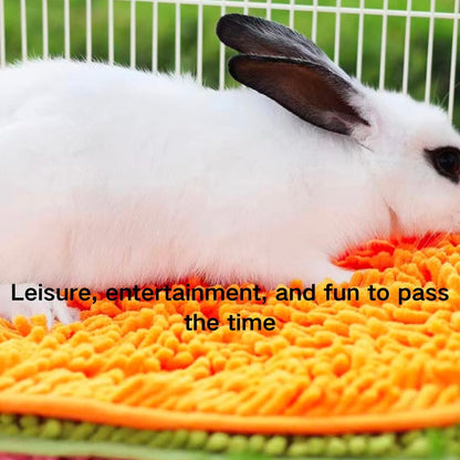 2PCS Guinea Pig Liner Washable Rabbit Cage Liner Guinea Pig Fleece Mats Reusable Bedding Pee Pads for Ferret Bunny Chinchilla Small Animals (Yellow,19.69" LX12.99 W)