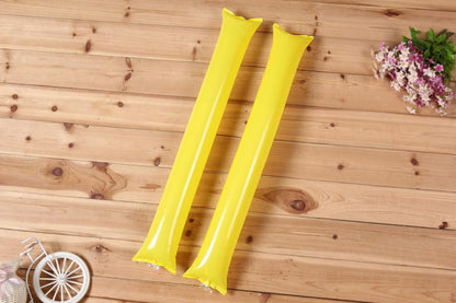 40PCS Thunder Sticks Bam Bam Inflatable Noisemakers Cheerleading Plastic Clap Hands Outfit for Cheering Basketball Football Party Sport Team Spirit