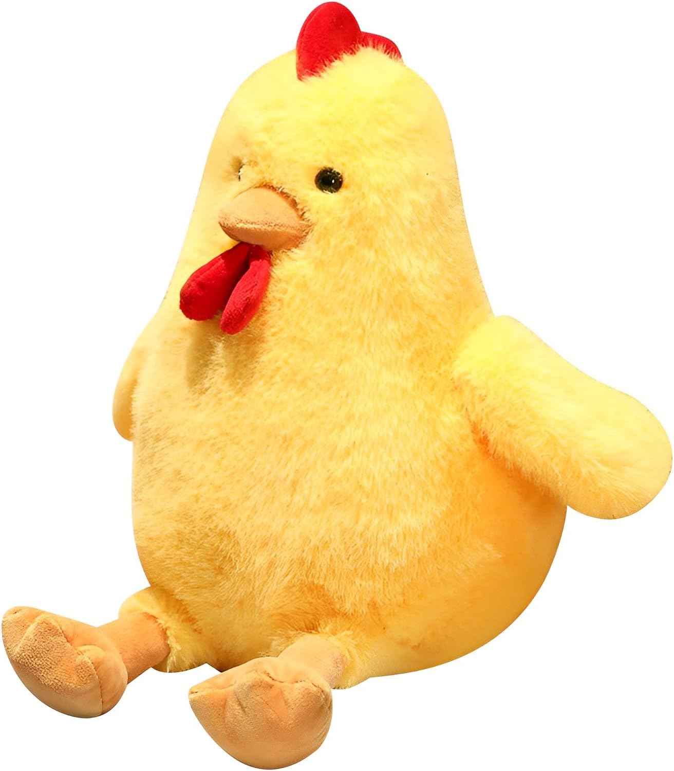 Soft Chicken Plush Toy, Stuffed Animal Gift for Kid (Yellow,23in) | Farm Animal Cuddler Plush Toy for Kids' Room Cozy Decor - Ideal Stuffed Gift for Valentine's Day Children's Day and Christmas
