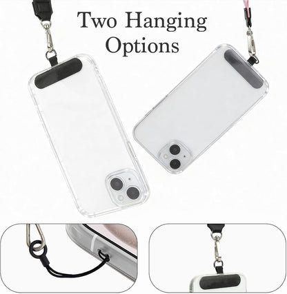 Phone Lanyard Crossbody & Neck, Adjustable Cell Phone Wrist Strap | Universal Cross Body Neck Lanyard for Women Men, Compatible with Most Smartphones, Lemon