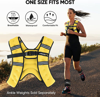 Weighted Vest Men Women, Weight Vest for Women Workout Equipment for Strength Training Running