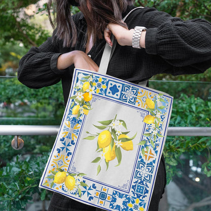 Sitsink Tote Bag Gifts for Women - Book Lover Tarot Skull Witch Mushroom Boho Lemon Shark Gifts Tote Bag