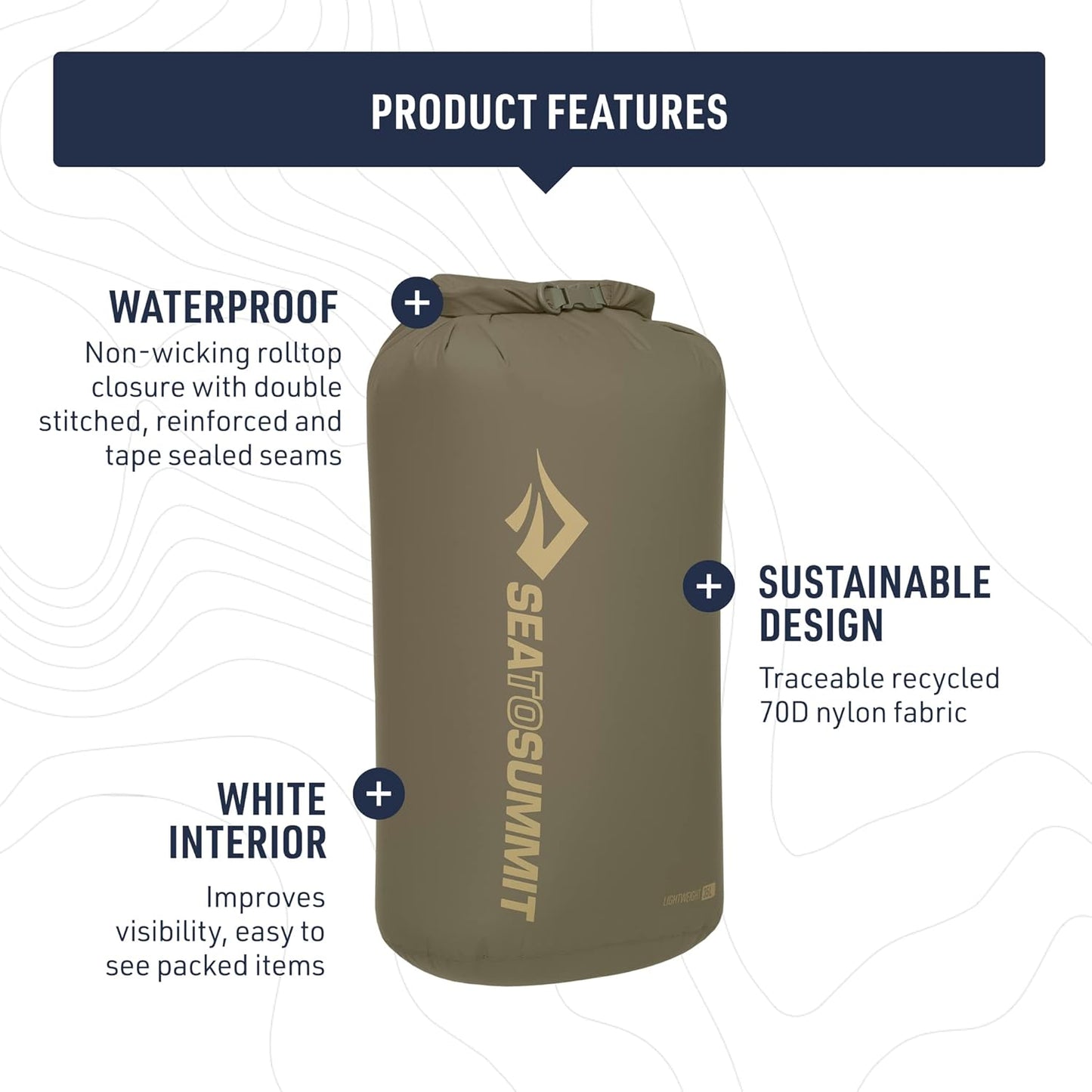 Lightweight Dry Bag, Multi-Purpose Dry Storage