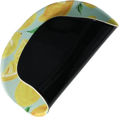 Ergonomic Mouse Pad with Wrist Support Wrist Rest, Lemon Print Comfortable Non-Slip Mouse Pad for Office Home