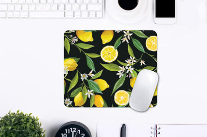 Artist Series Fabric Mouse Pad, Lemon Love Food