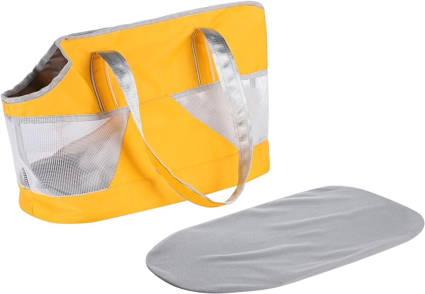 Pet Dog Purse Carrier Breathable Mesh Puppy Cat Outing Tote Handbag | Portable Cat Sling Carrier Travel Transporter Tote Handbag Lightweight Dog Carrier Shoulder Bag with Thicken Bags Base