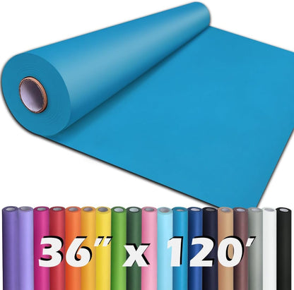 24" x 1,440" (120') Lemon Yellow Kraft Paper Roll for Craft Bulletin Board Paper Art Table Covering Crafting Gift Wrapping Bouquet Packing Parcel 80GSM 55LB (Lemon Yellow, 24" x 120')
