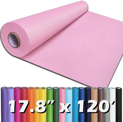 24" x 1,440" (120') Lemon Yellow Kraft Paper Roll for Craft Bulletin Board Paper Art Table Covering Crafting Gift Wrapping Bouquet Packing Parcel 80GSM 55LB (Lemon Yellow, 24" x 120')