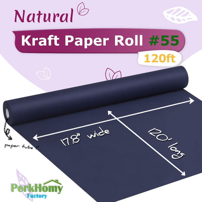 24" x 1,440" (120') Lemon Yellow Kraft Paper Roll for Craft Bulletin Board Paper Art Table Covering Crafting Gift Wrapping Bouquet Packing Parcel 80GSM 55LB (Lemon Yellow, 24" x 120')