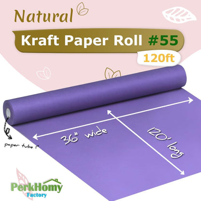 24" x 1,440" (120') Lemon Yellow Kraft Paper Roll for Craft Bulletin Board Paper Art Table Covering Crafting Gift Wrapping Bouquet Packing Parcel 80GSM 55LB (Lemon Yellow, 24" x 120')