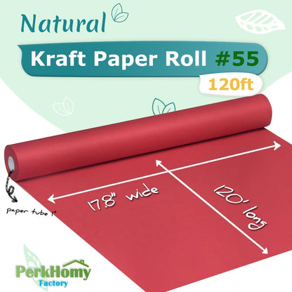 24" x 1,440" (120') Lemon Yellow Kraft Paper Roll for Craft Bulletin Board Paper Art Table Covering Crafting Gift Wrapping Bouquet Packing Parcel 80GSM 55LB (Lemon Yellow, 24" x 120')