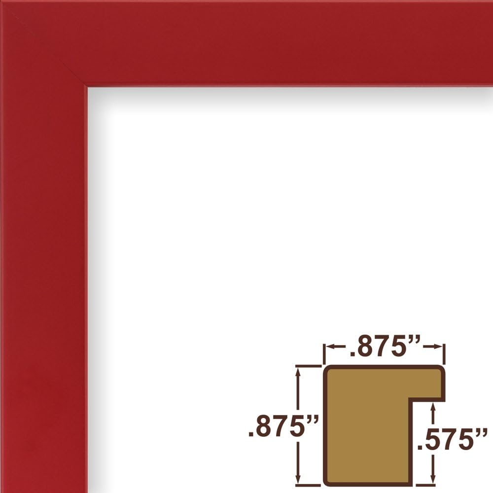 Confetti, Modern Light Yellow Picture Frame, 16 x 20 Inch - Colors C