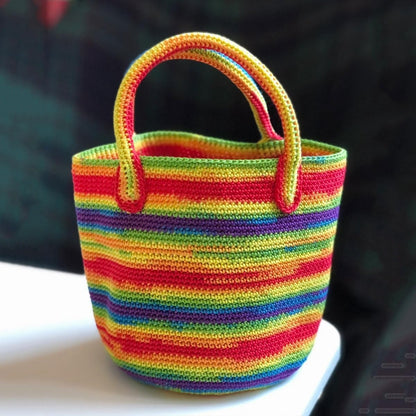 2 Pcs （2 * 48g/2 * 142yards） Crochet/Knitting Rainbow Yarn,Multicolor Variegated 100% Acrylic Yarn,Crochet Yarn for Beginners,Soft Yarn for Crocheting Blanket and Handicraft Project (Blue red Yellow)