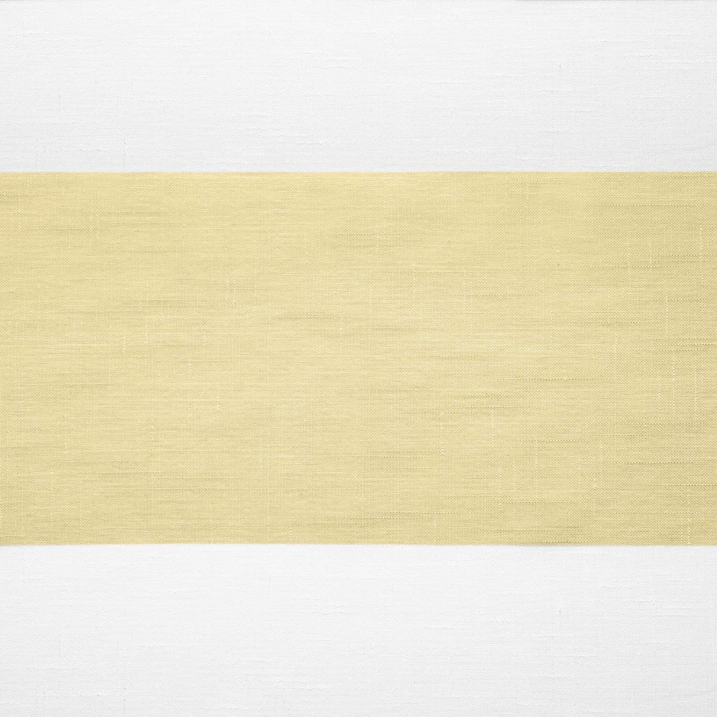 Exclusive Home Darma Sheer Linen Rod Pocket Curtain Panel Pair, 50"x96", Yellow
