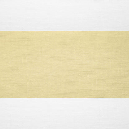 Exclusive Home Darma Sheer Linen Rod Pocket Curtain Panel Pair, 50"x96", Yellow