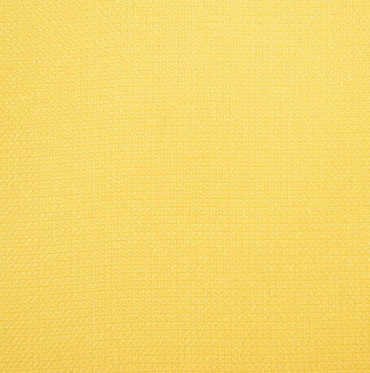 No. 918 Montego Casual Textured Semi-Sheer Grommet Kitchen Curtain Valance, Yellow, 14"W x 56"L