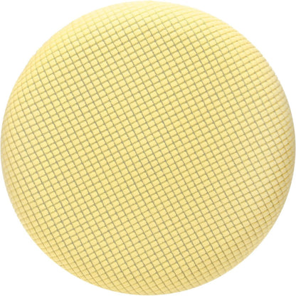 M METERXITY 1-Pack Bar Stool Covers Round, for 12-14 Inch Polyester Corn Grid Seat Covers with Elastic Bands for Bar Stool/Round Cushion [Lemon Yellow]
