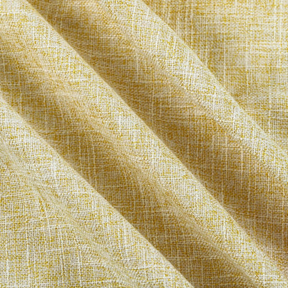 MADIZZ Pack of 2 Decorative Faux Linen Throw Pillow Covers 16x16 Inch Light Yellow Natural Soft Boho Farmhouse Couch Throw Pillows for Bed Accent Modern Pillowcase for Sofa Living Room Home Decor