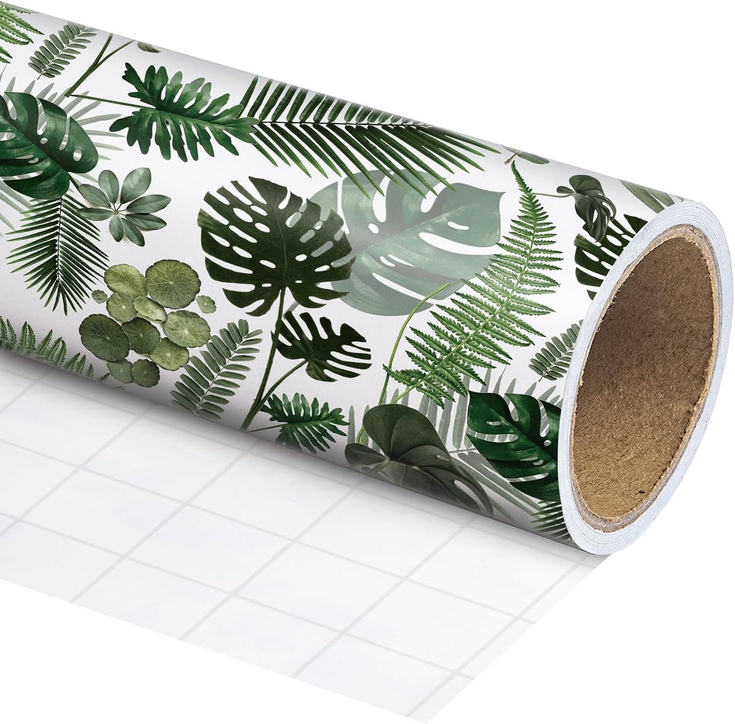 Lemon Wrapping Paper Roll - Mini Roll - 17 Inch x 9.8 Feet - Lemon and Leaves Design, Perfect for Birthday, Wedding, Bridal Shower