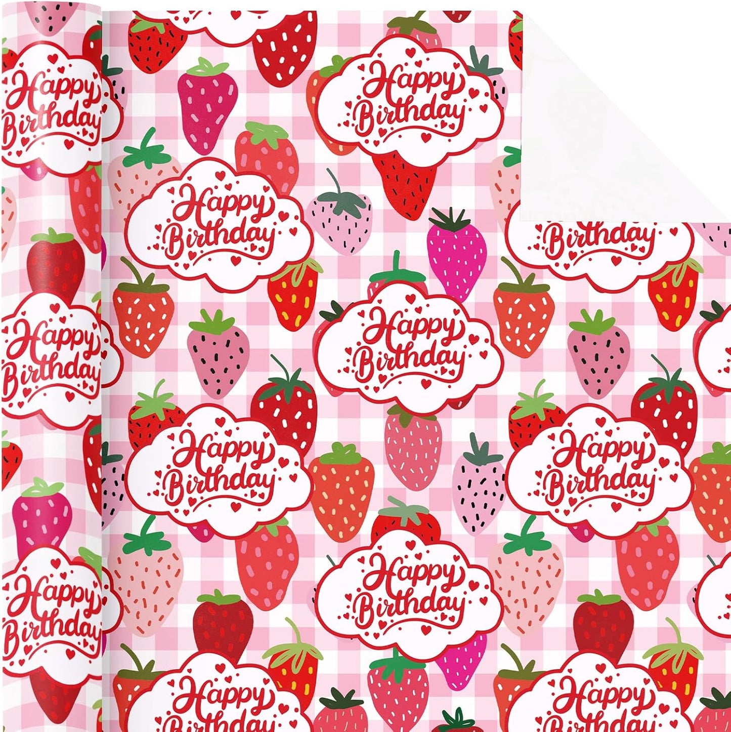 Lemon Wrapping Paper Roll - Mini Roll - 17 Inch x 9.8 Feet - Lemon and Leaves Design, Perfect for Birthday, Wedding, Bridal Shower