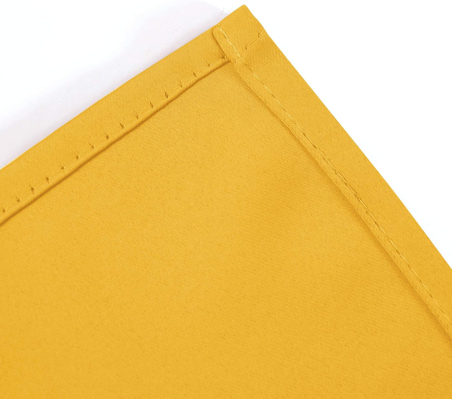 LEMOMO Yellow Thermal Blackout Curtains/52 x 84 Inch/Set of 2 Panels Room Darkening Curtains