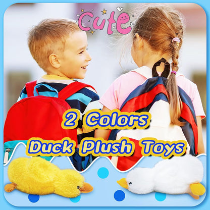 12 inch Duck Stuffed Animal Plush Toys for Kids and Teens, Cute Yellow Duck Plushies Doll, Soft Goose Stuffed Animals Plush Toy, Birthday Gifts, and Party Favors
