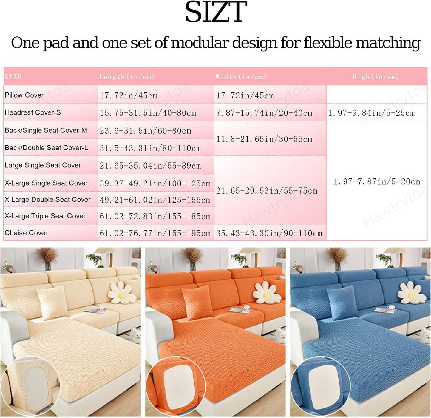Sofa Covers for Dogs, Sofa Covers for Couch, Washable Universal Anti-Slip Stretch Sofa Coversfor Cushion Couch Sofa Pet Friendly (A-Lemon Yellow,Large Single Seat Cover)