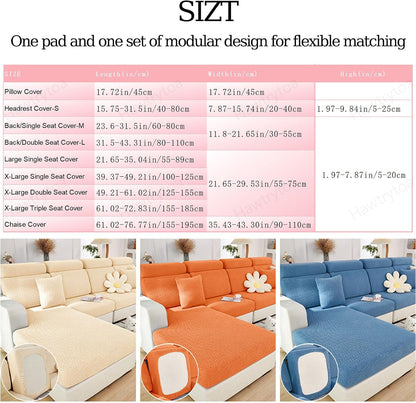 Sofa Covers for Dogs, Sofa Covers for Couch, Washable Universal Anti-Slip Stretch Sofa Coversfor Cushion Couch Sofa Pet Friendly (A-Lemon Yellow,Large Single Seat Cover)