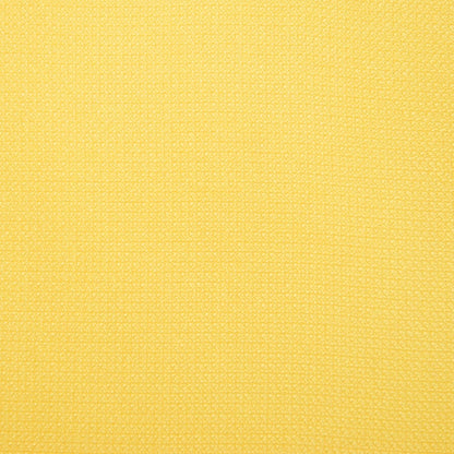 No. 918 Montego Casual Textured Semi-Sheer Grommet Kitchen Curtain Valance, Yellow, 14"W x 56"L