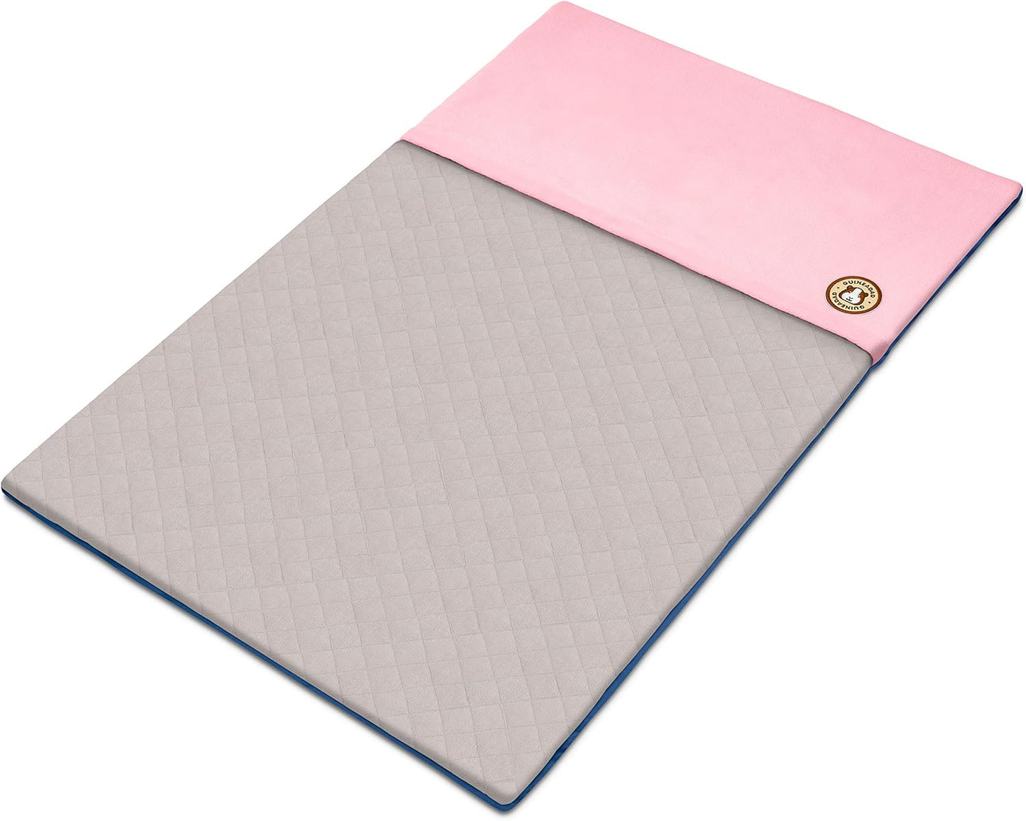 Original Liner - Yellow Fleece Guinea Pig Bedding - Reusable Guinea Pig Cage Liner - Extra Absorbent with Waterproof Bottom and Burrowing Pocket - Small Pet Supplies - 2x3 C&C