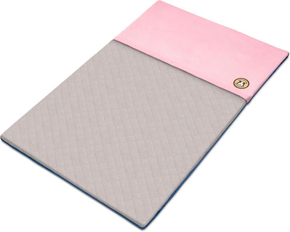 Original Liner - Yellow Fleece Guinea Pig Bedding - Reusable Guinea Pig Cage Liner - Extra Absorbent with Waterproof Bottom and Burrowing Pocket - Small Pet Supplies - 2x3 C&C