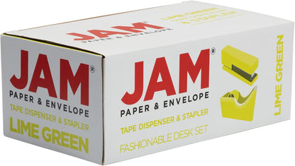 Office & Desk Sets - 1 Stapler & 1 Tape Dispenser - Yellow - 2/Pack