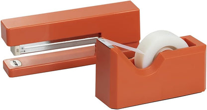 Office & Desk Sets - 1 Stapler & 1 Tape Dispenser - Yellow - 2/Pack