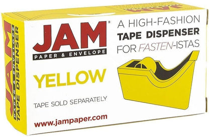 Office & Desk Sets - 1 Stapler & 1 Tape Dispenser - Yellow - 2/Pack