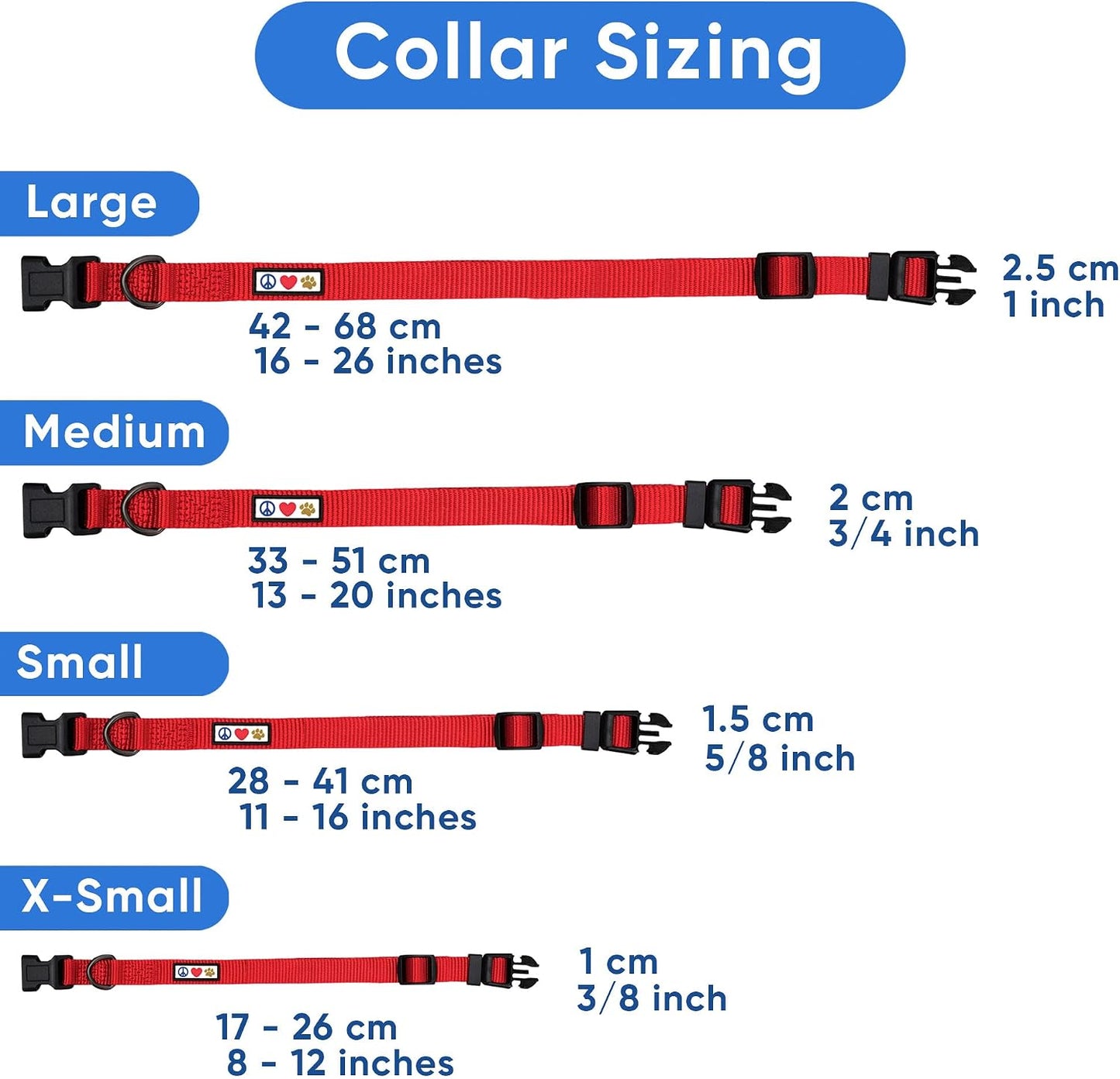 Pet Soft Adjustable Solid Color Nylon Puppy/Dog Collar Personalized Customizable Dog Collar Embroidered Customize w Pet Name & Phone Number X-Small Blue/Green/Yellow